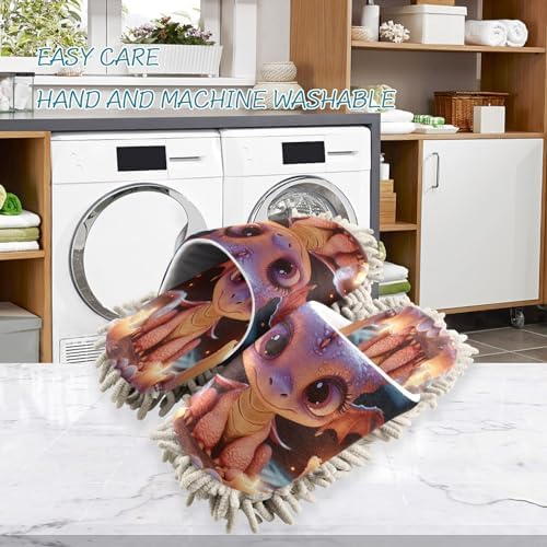 Zhirexin Microfiber Mop Slippers for Men Women