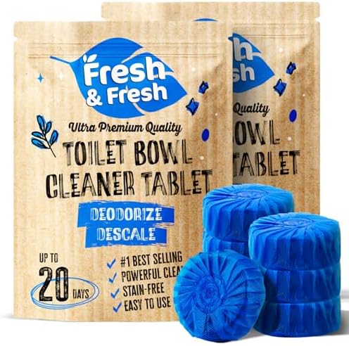 Fresh Fresh Toilet Cleaners 60 Tablets Long Lasting
