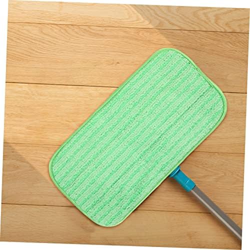 2pcs Reusable Fiber Mop Pads for Hardwood and Smooth Floors
