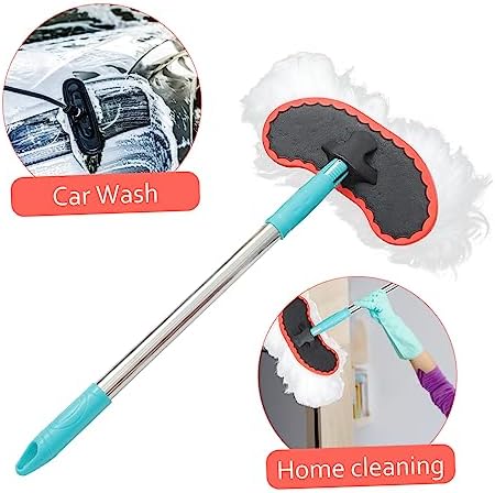 Multifunctional Retractable Mop for Car and Furniture Cleaning