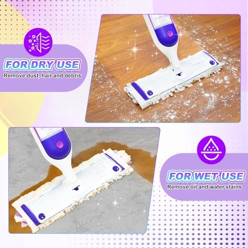 YagoDago Power Mop Refills 5-Pack for Wood Multi-Surface Cleaning