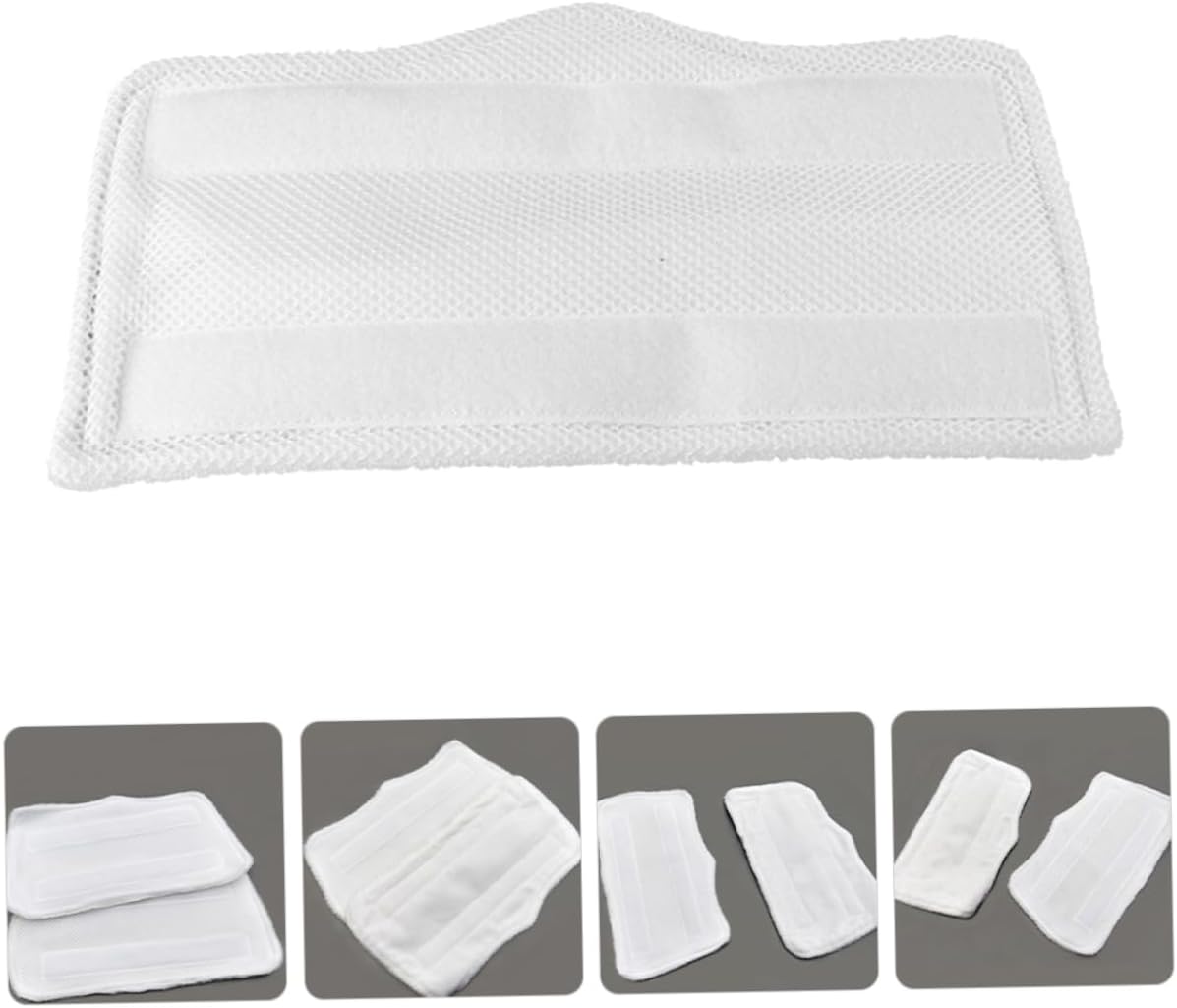 Ipetboom 3PCS Microfiber Mop Pads Reusable Washable
