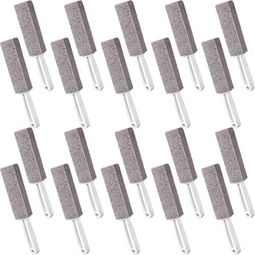 20 Pack Pumice Stones with Handle for Toilet and Bath