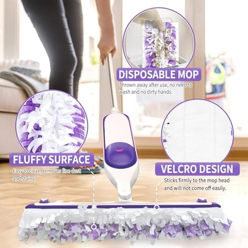 12PCS Hofosi Swiffer Power Mop Pad Refills