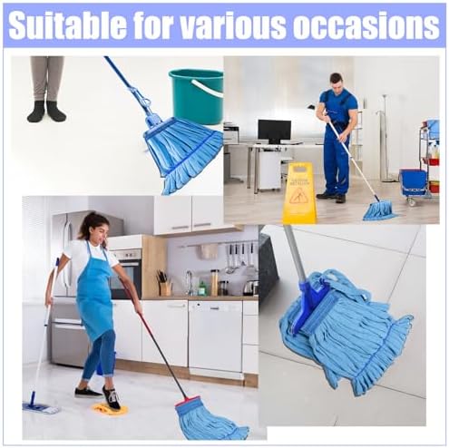 5 Pcs Commercial Mop Head Replacement Tubes