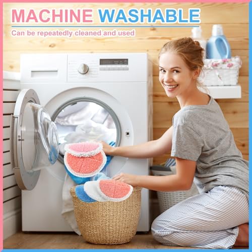 Irenare 20 Pack Electric Mop Pads 728 Inch Reusable