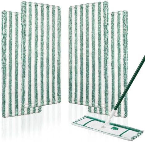 4 Pack Mop Pads for Libman Microfiber Dust Mop
