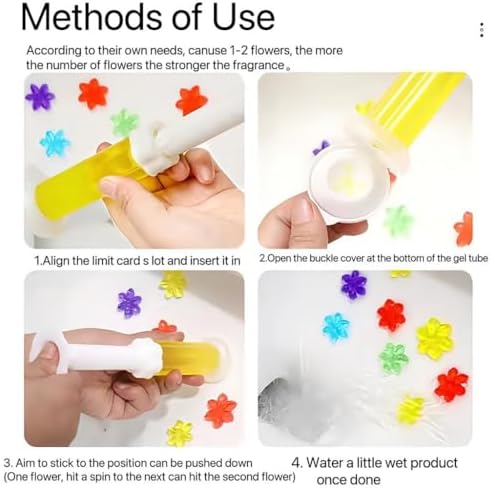 Toilet Gel Stamp with 7 Scent Options