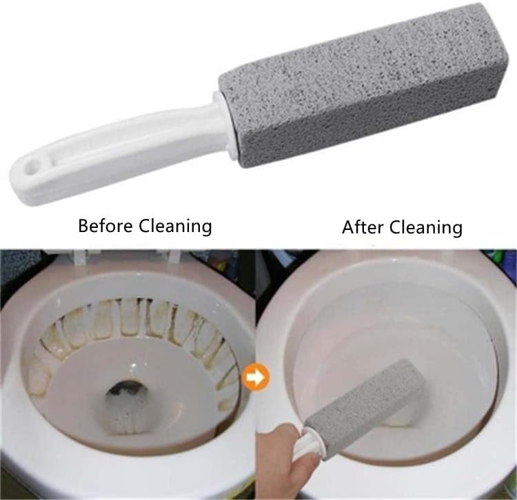 DISIWENE Pumice Stone Toilet Cleaner with Handle 1