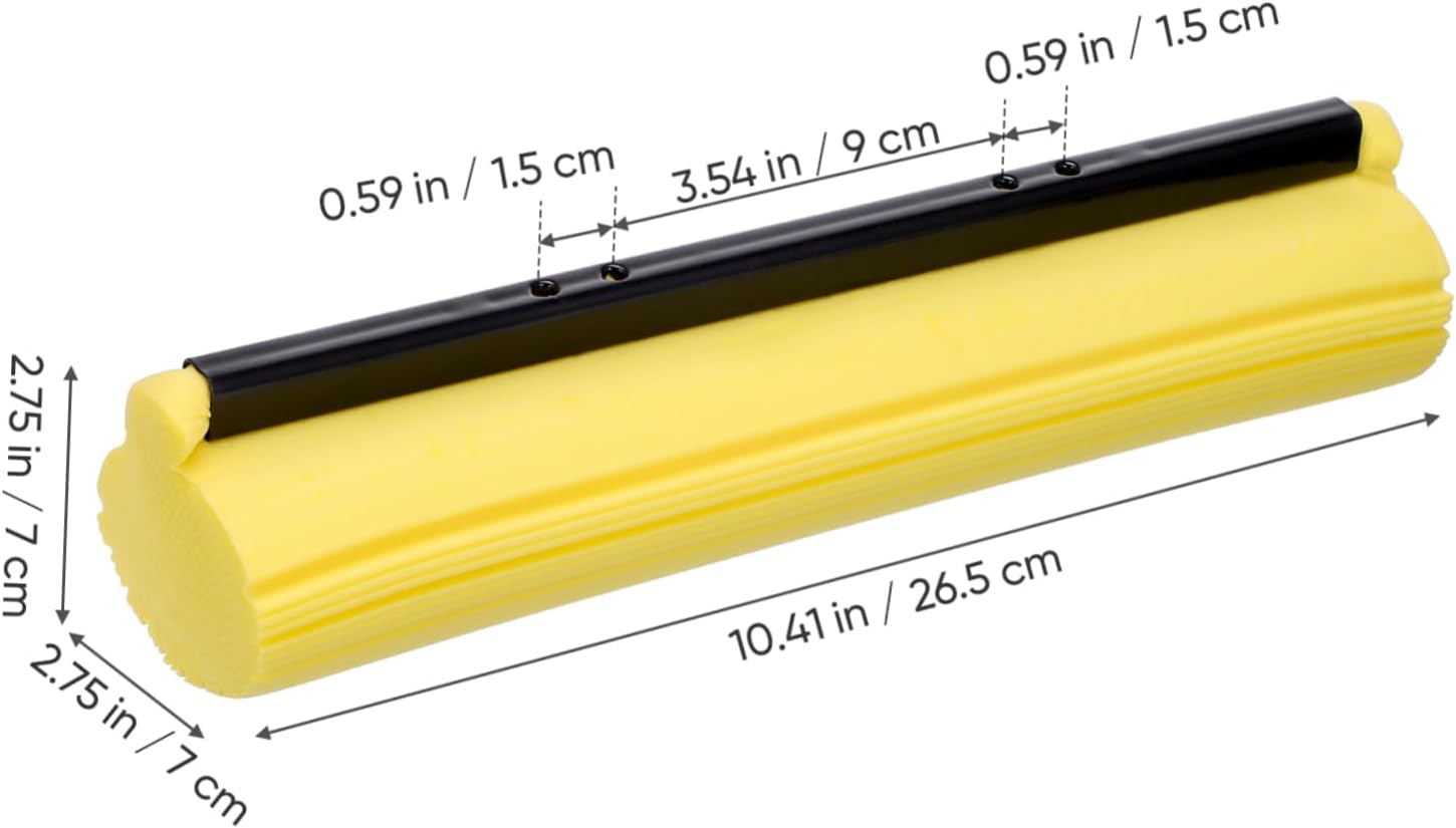 Ipetboom 2pcs PVA Sponge Mop Heads Replacement
