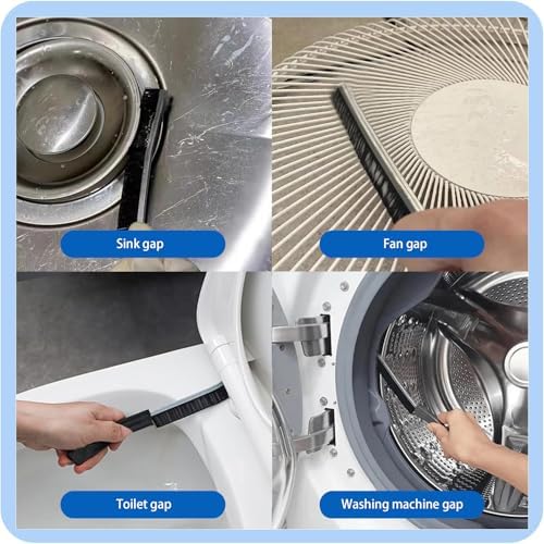 9Pcs Pumice Stone Toilet Cleaning Brush Set with Gloves and Crevice Brush
