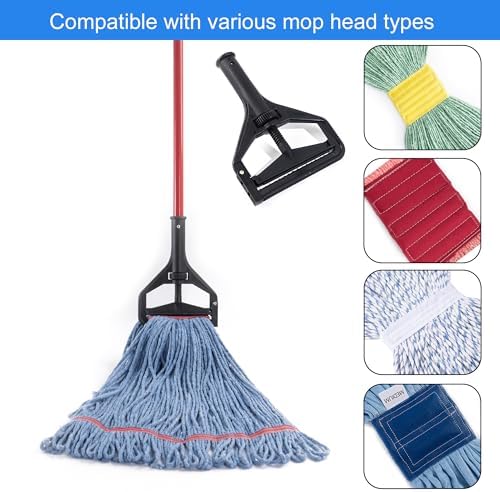Matthew 2Pcs Mop Head Clamps for Quick Replacement