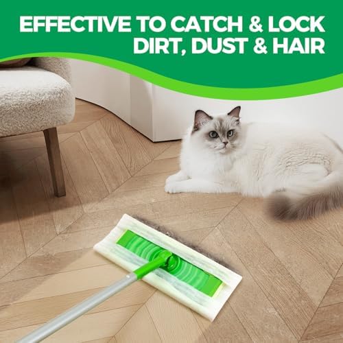 Peachicha Dry Sweeping Cloths Mop Refills 50 Count 1