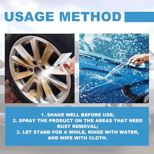 Lbviceru Rust Iron Particle Remover Spray
