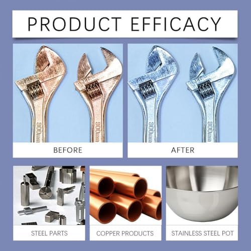 High Efficiency Rust Remover 120ml for Steel and Iron