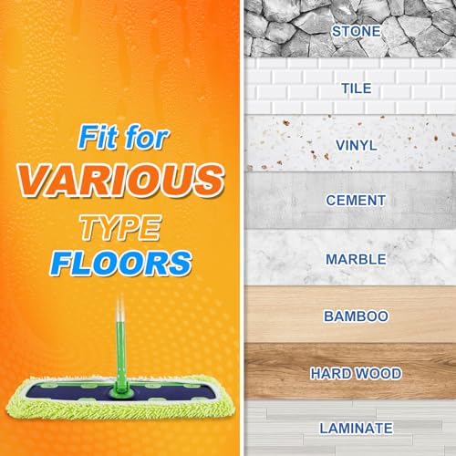 MyKEEPOW Reusable Mop Pads for Swiffer XL 3 Pack