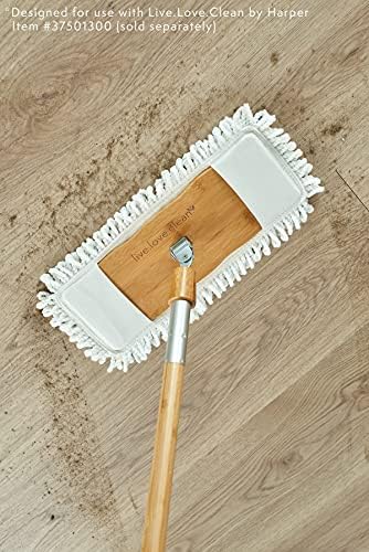 Harper Bamboo Dust Mop Pad Refill 2-in-1 WetDry