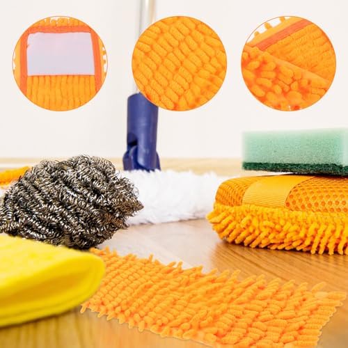 4pcs Mop Cloth Replacement for Flat Mops 1
