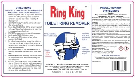 Ring King Toilet Bowl Cleaner Liquid 64oz