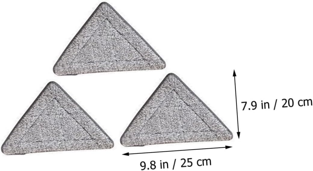 3pcs Minkissy Mop Replacement Heads Set