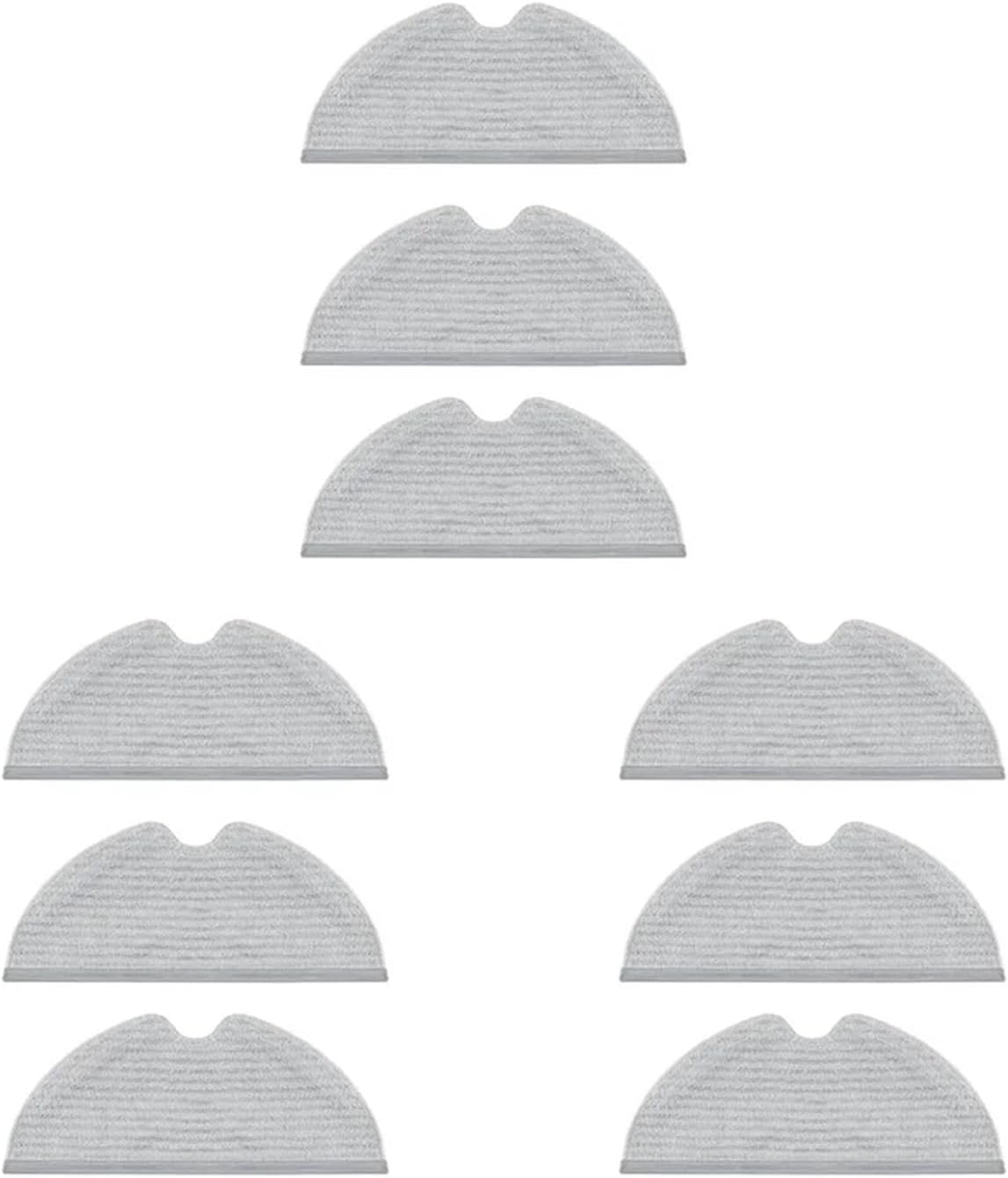 9-Piece Replacement Mop Pads for Mijia 1C Robot Vacuum