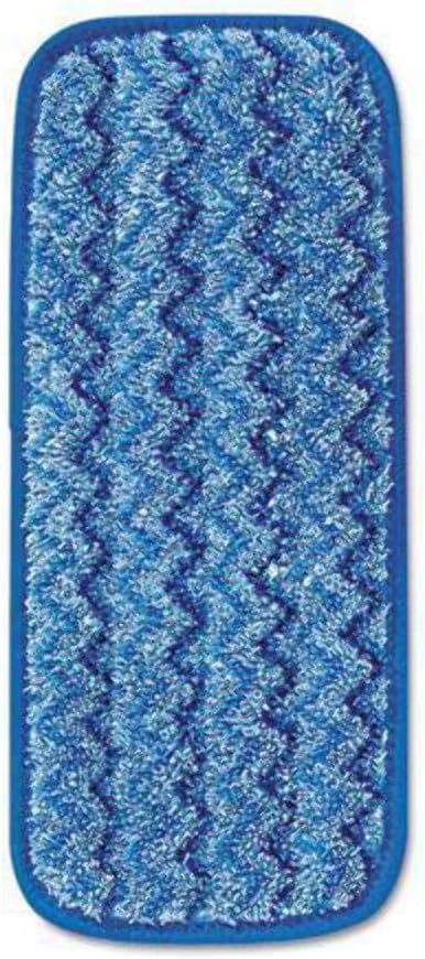 Rubbermaid 11 Microfiber Blue Mop Pad Set of 6