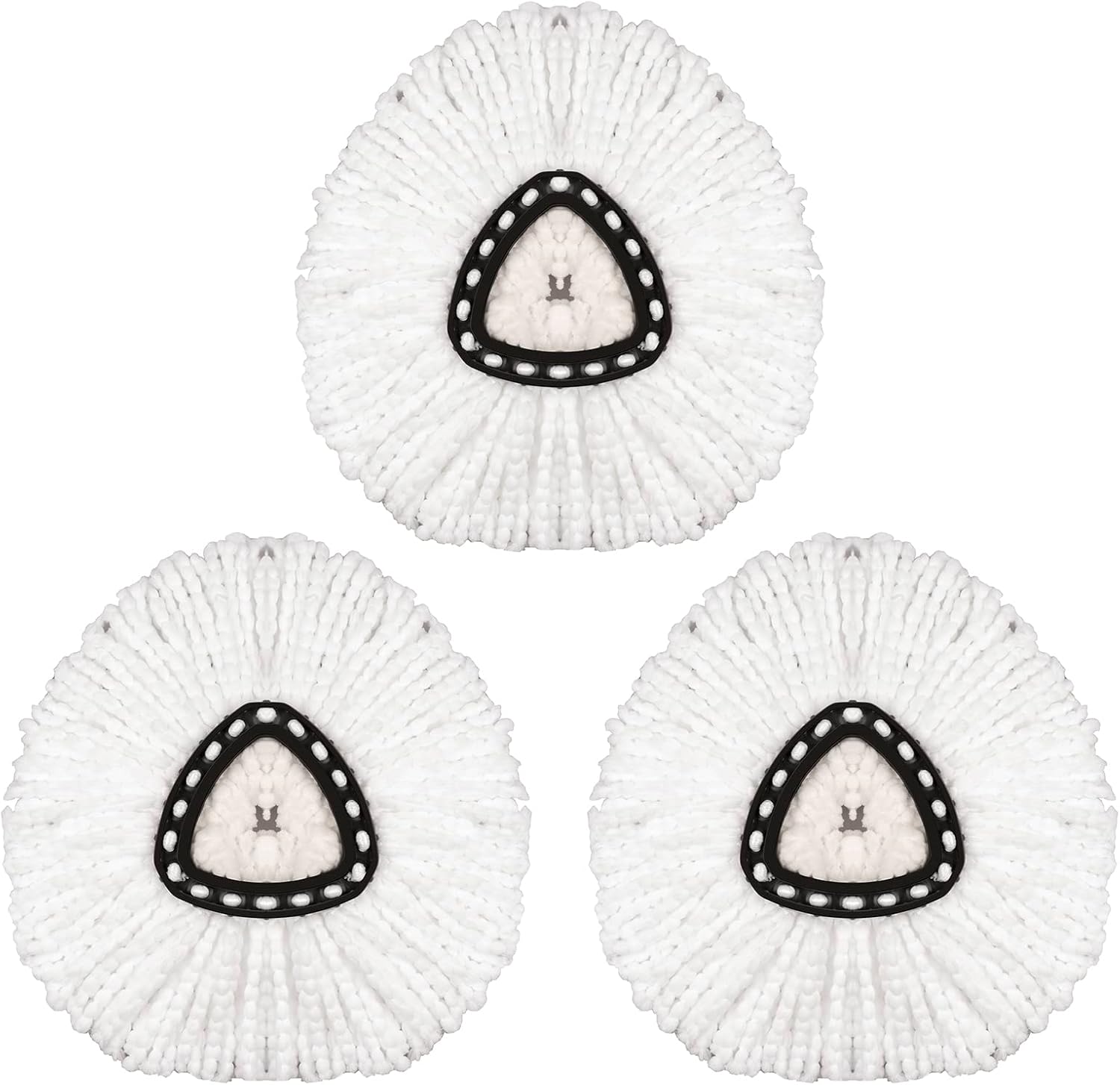 3-Pack DANGSHAN Mop Refill Heads Spin Mop Replacement