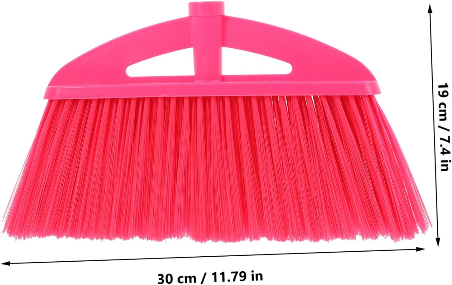 2pcs Heavy-Duty Broom Replacement Heads for Efficient Cleaning