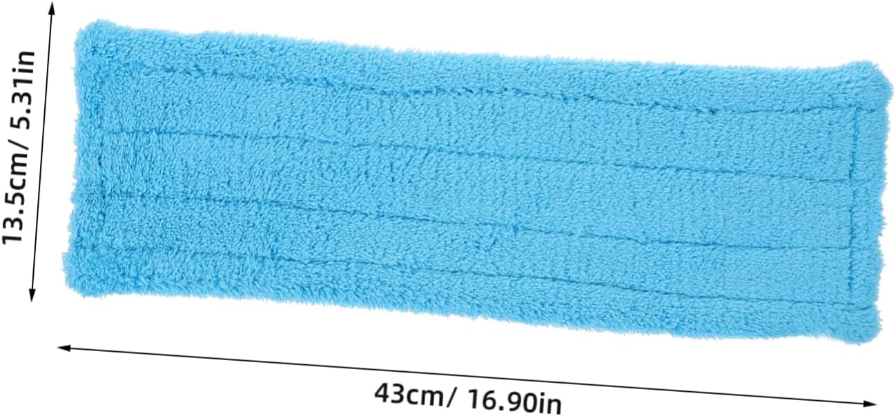 2pcs Microfiber Mop Head Replacement Pads for Cleaning