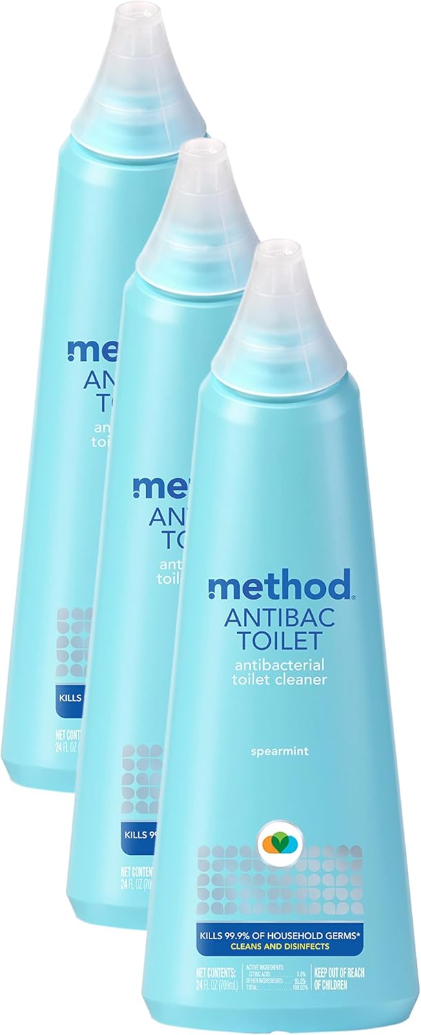 Method Antibacterial Toilet Bowl Cleaner 24 Fl Oz Pack of 3