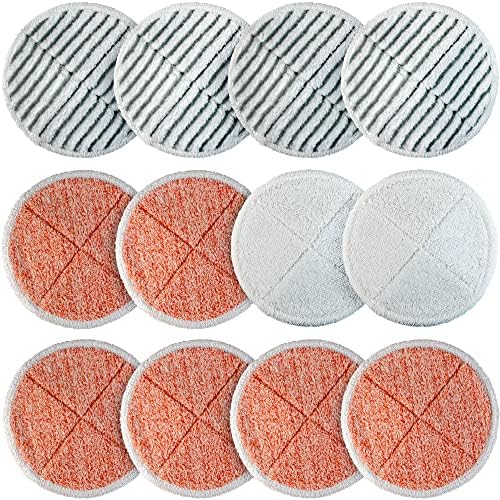 BlueStars 12-Pack Spinwave Mop Pads for Bissell 2039A