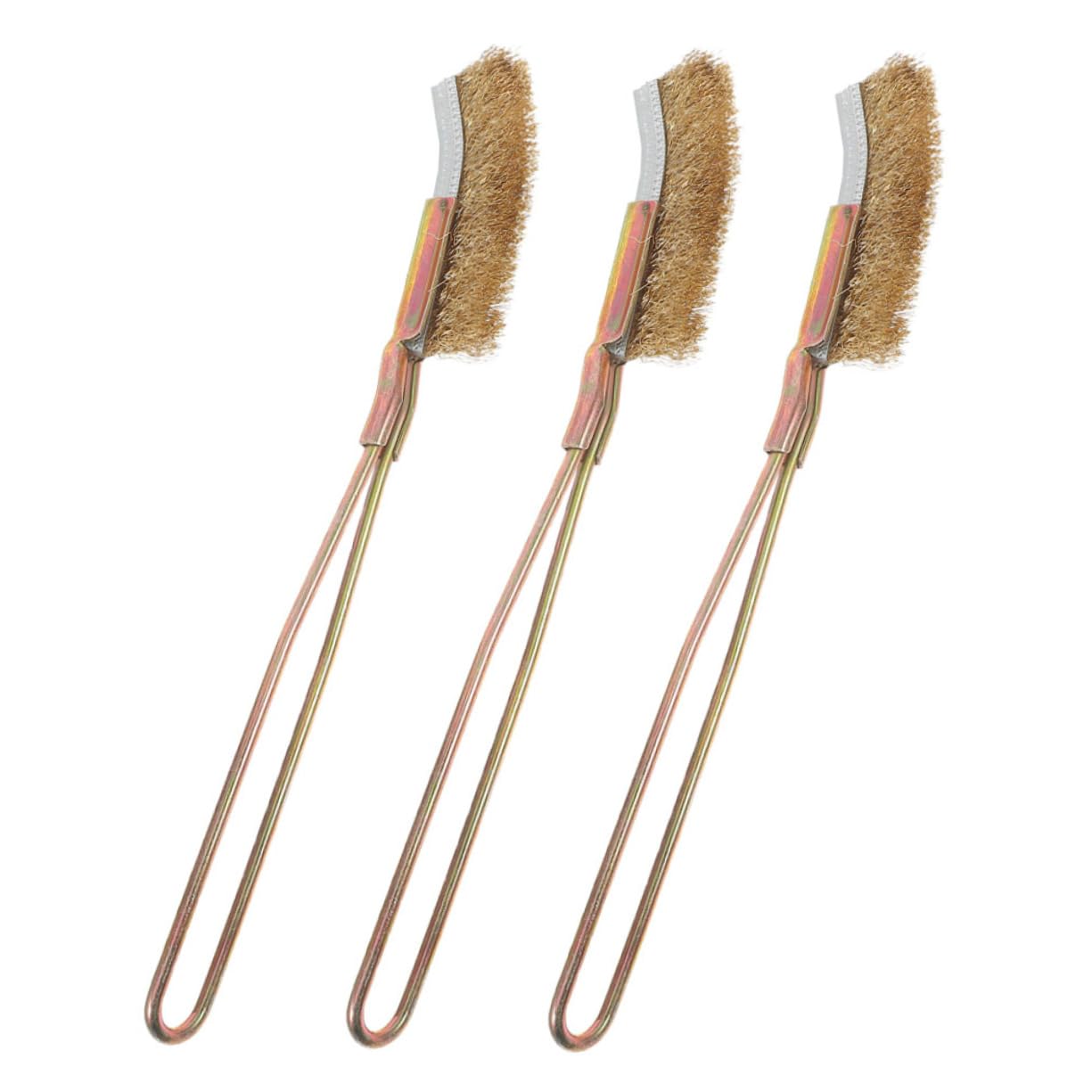 Hemobllo 3pcs Wire Brush for Rust Cleaning