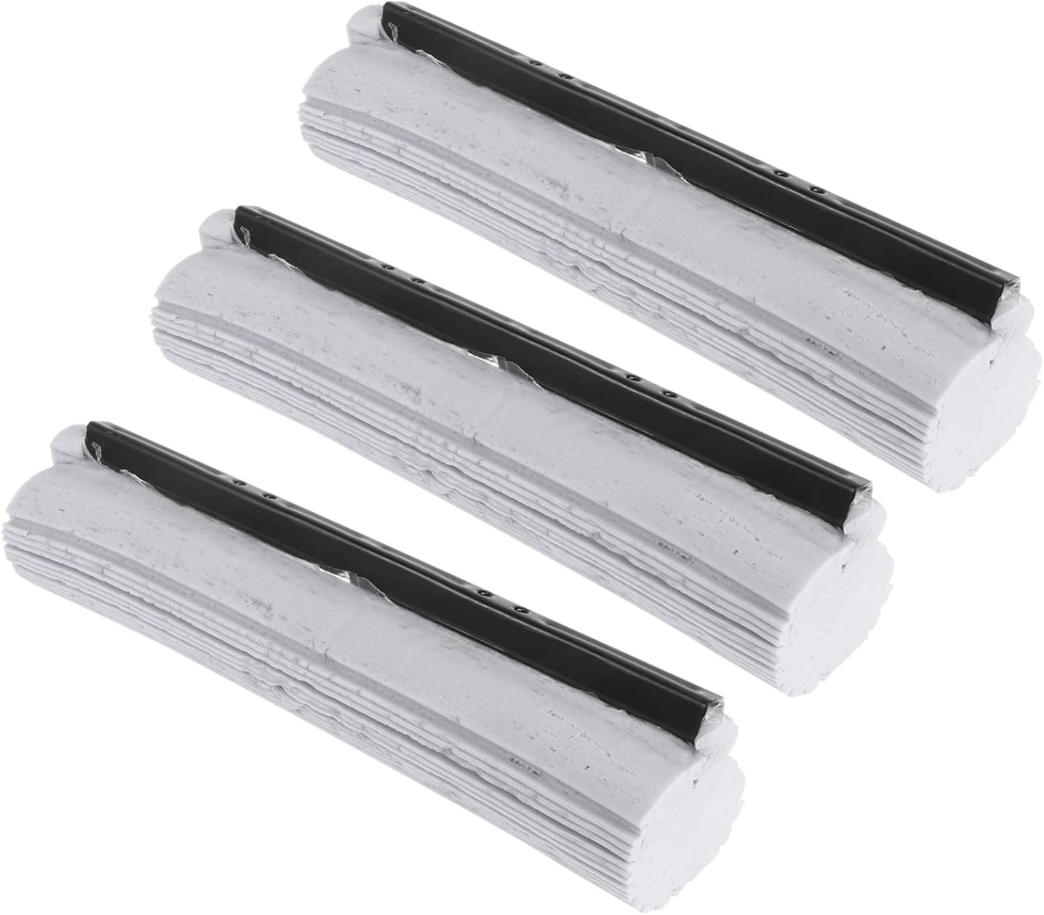 3pcs PVA Sponge Mop Head Refills for Tile and Laminate Floors