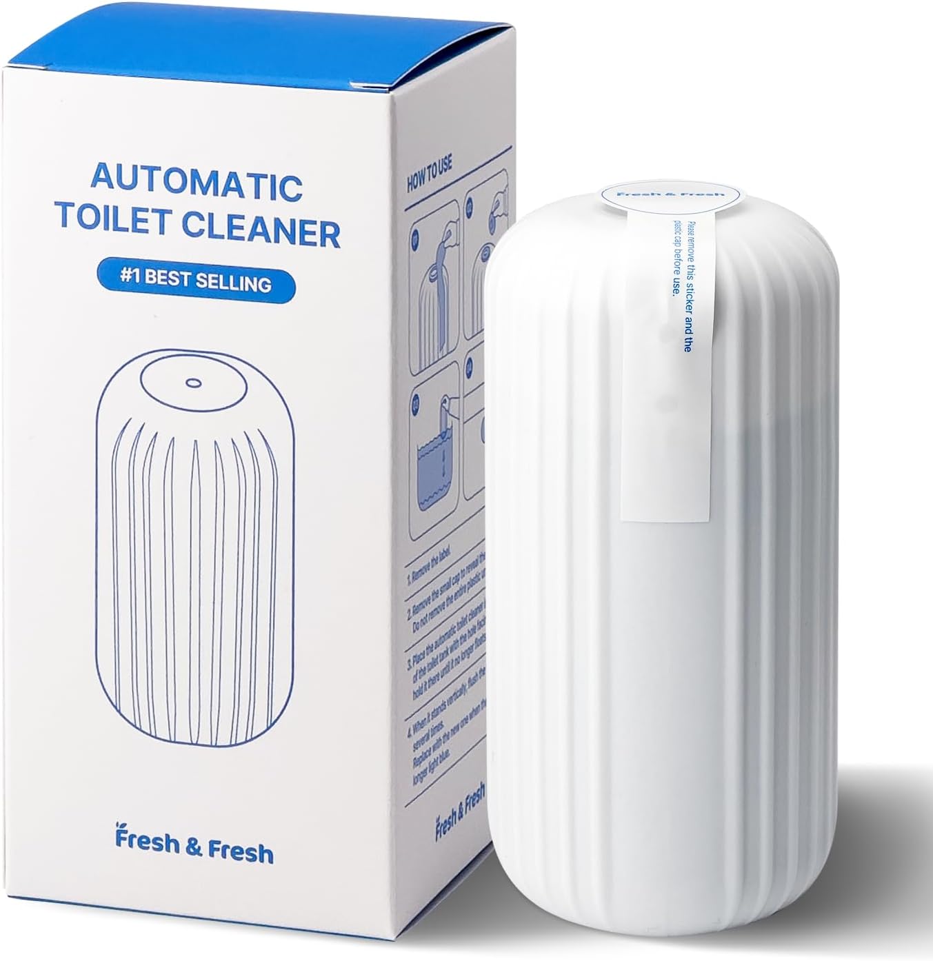 Fresh Fresh Automatic Toilet Bowl Cleaner - 2500 FlushesBottle
