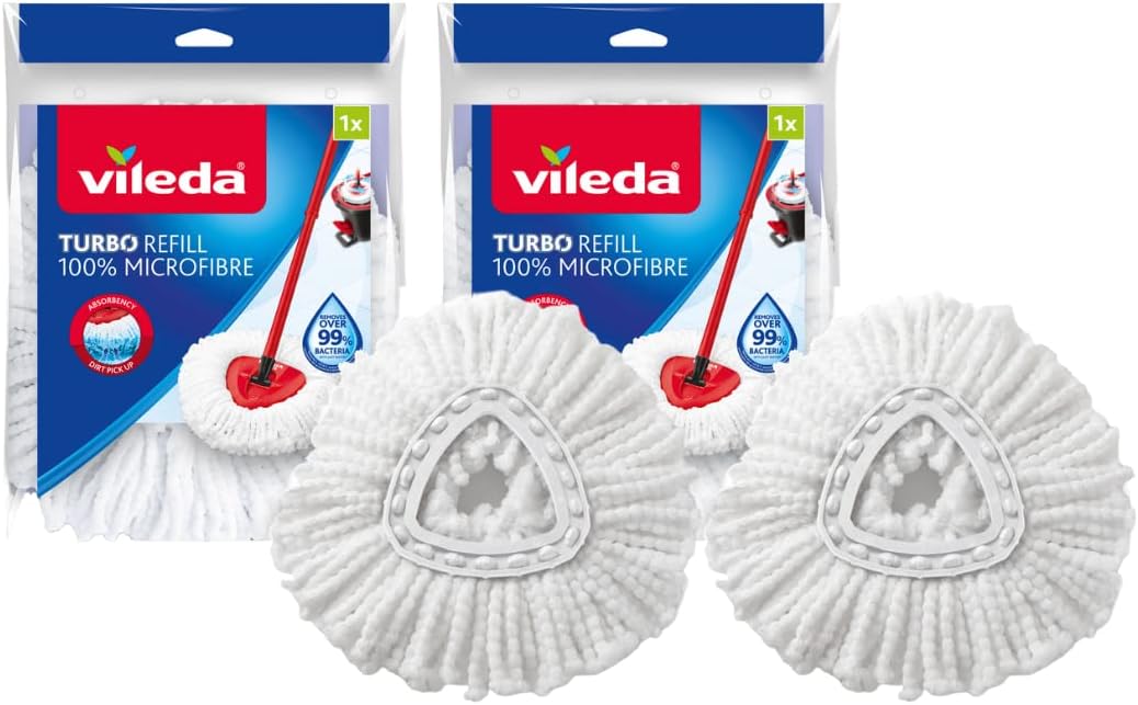 Vileda EasyWring Mop Refill Head Pack of 2