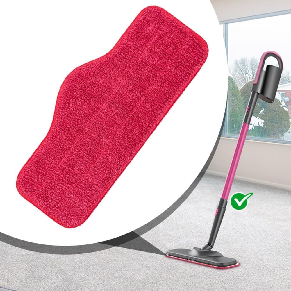 Marebm Vacuum Mop Pads 6 Pack Reusable Microfiber