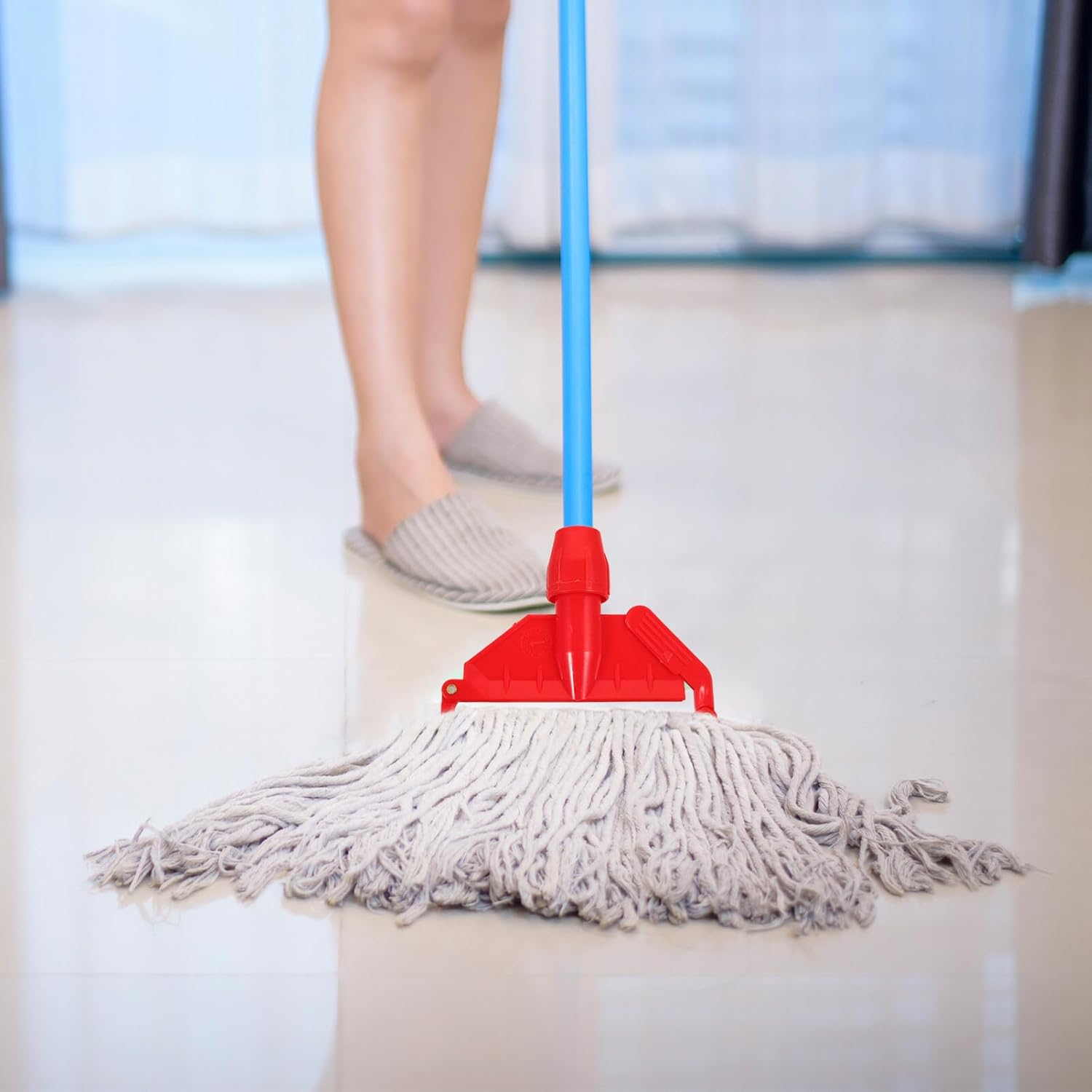 Ipetboom Mop Head Clamp Holder Red