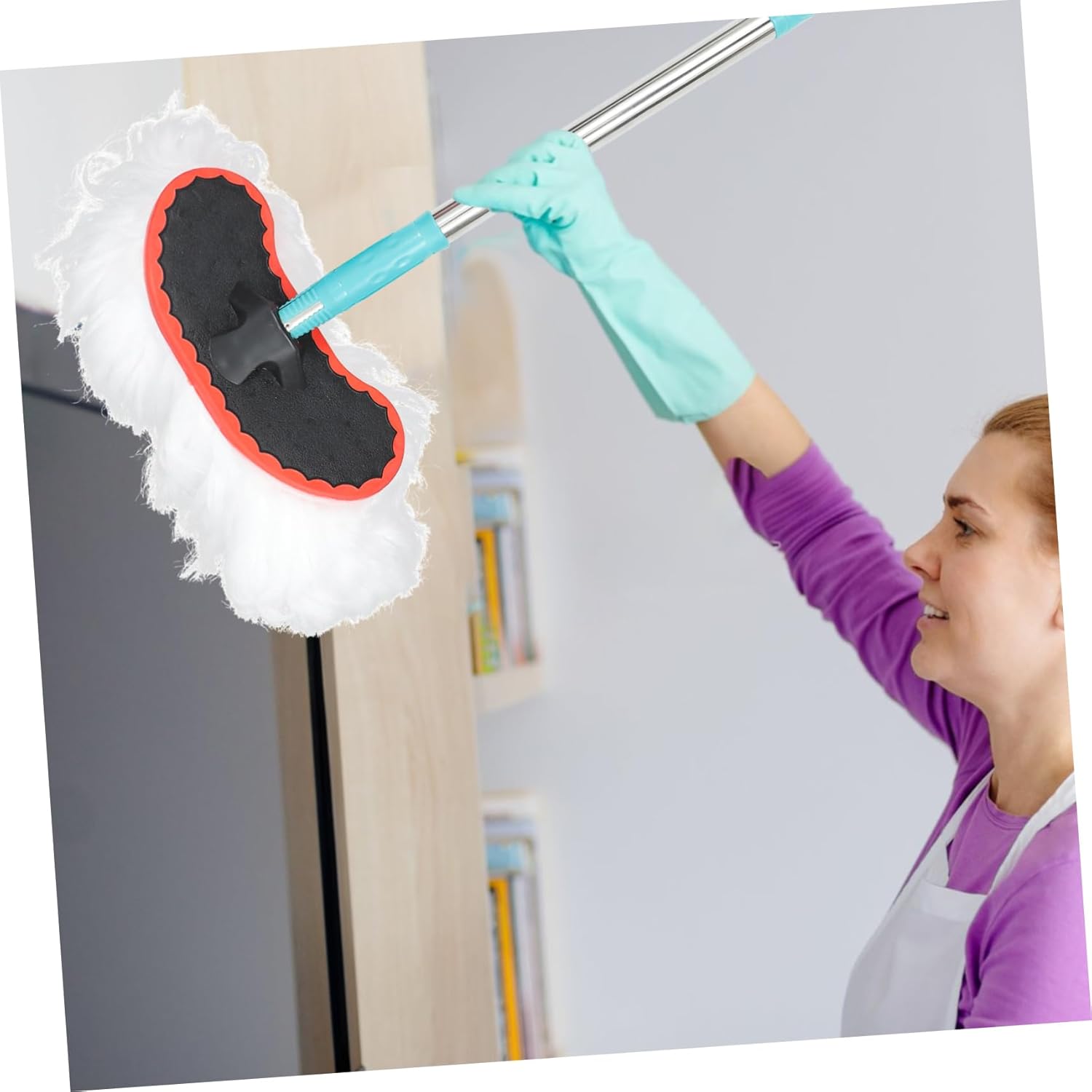Multifunctional Retractable Mop for Car and Furniture Cleaning