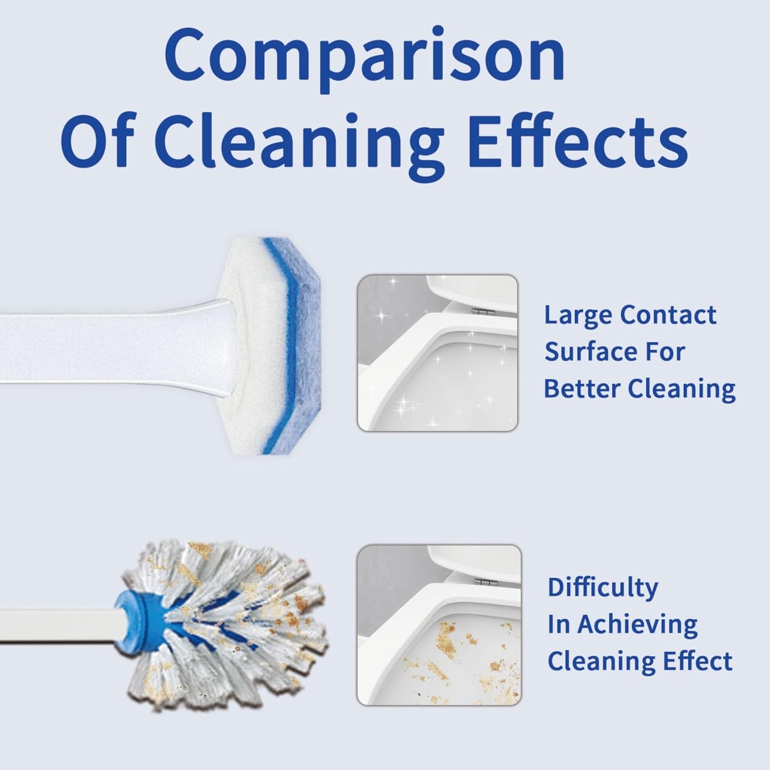Aimery 100 Count Blue Toilet Bowl Cleaning Refills
