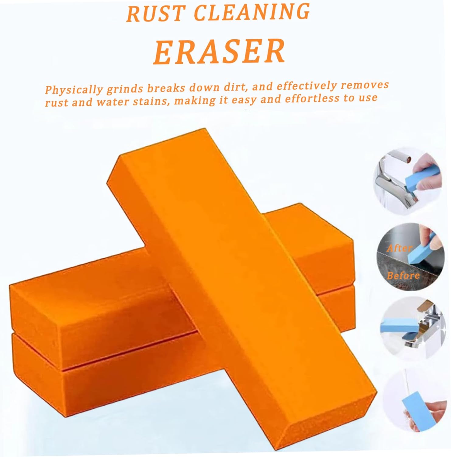 Csafyrt Stainless Steel Rust Remover 5PCS