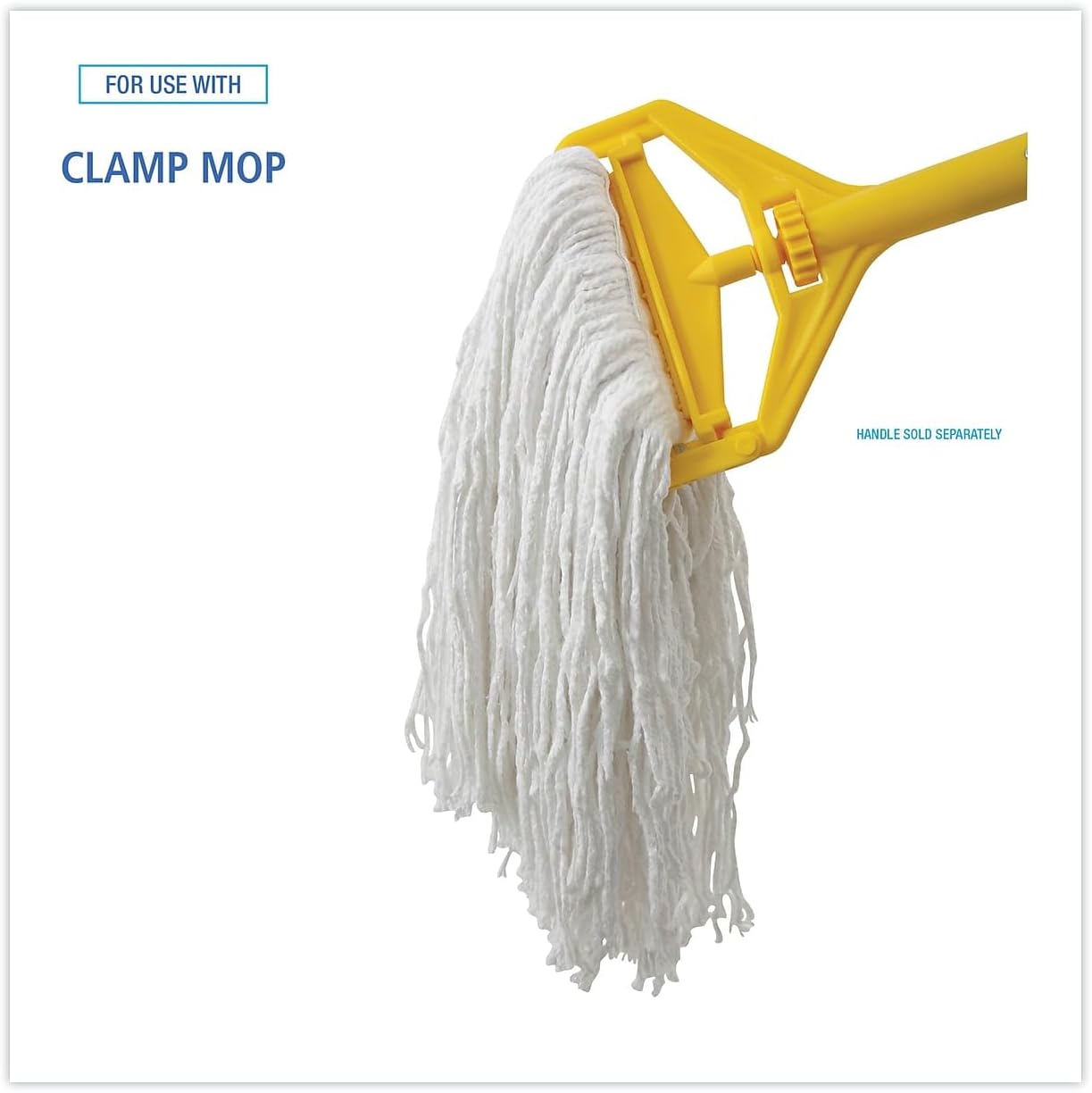 Boardwalk Banded Rayon Cut-End Mop Head Replacement 1