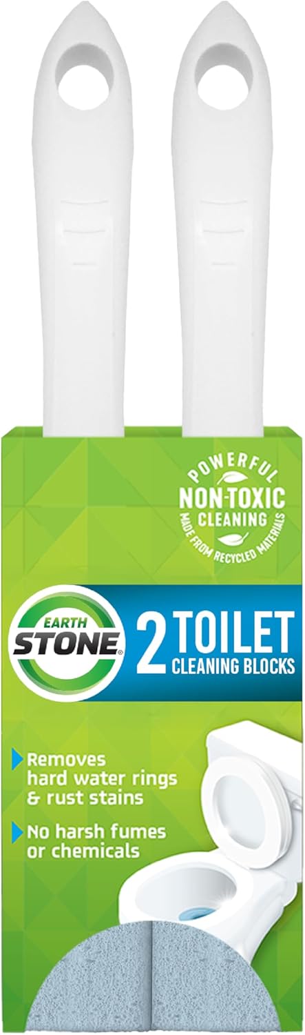 Summit Brands EarthStone Toilet Cleaning Block 2-Pack