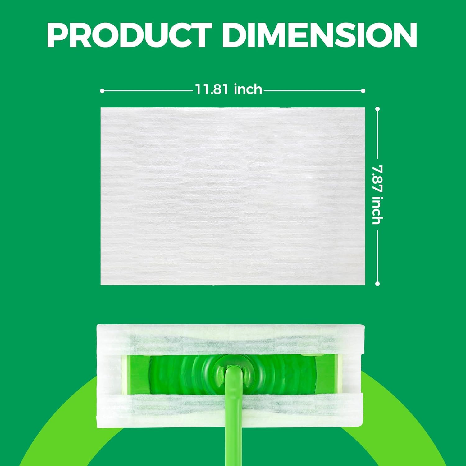 Peachicha Dry Sweeping Cloths Mop Refills 50 Count 1