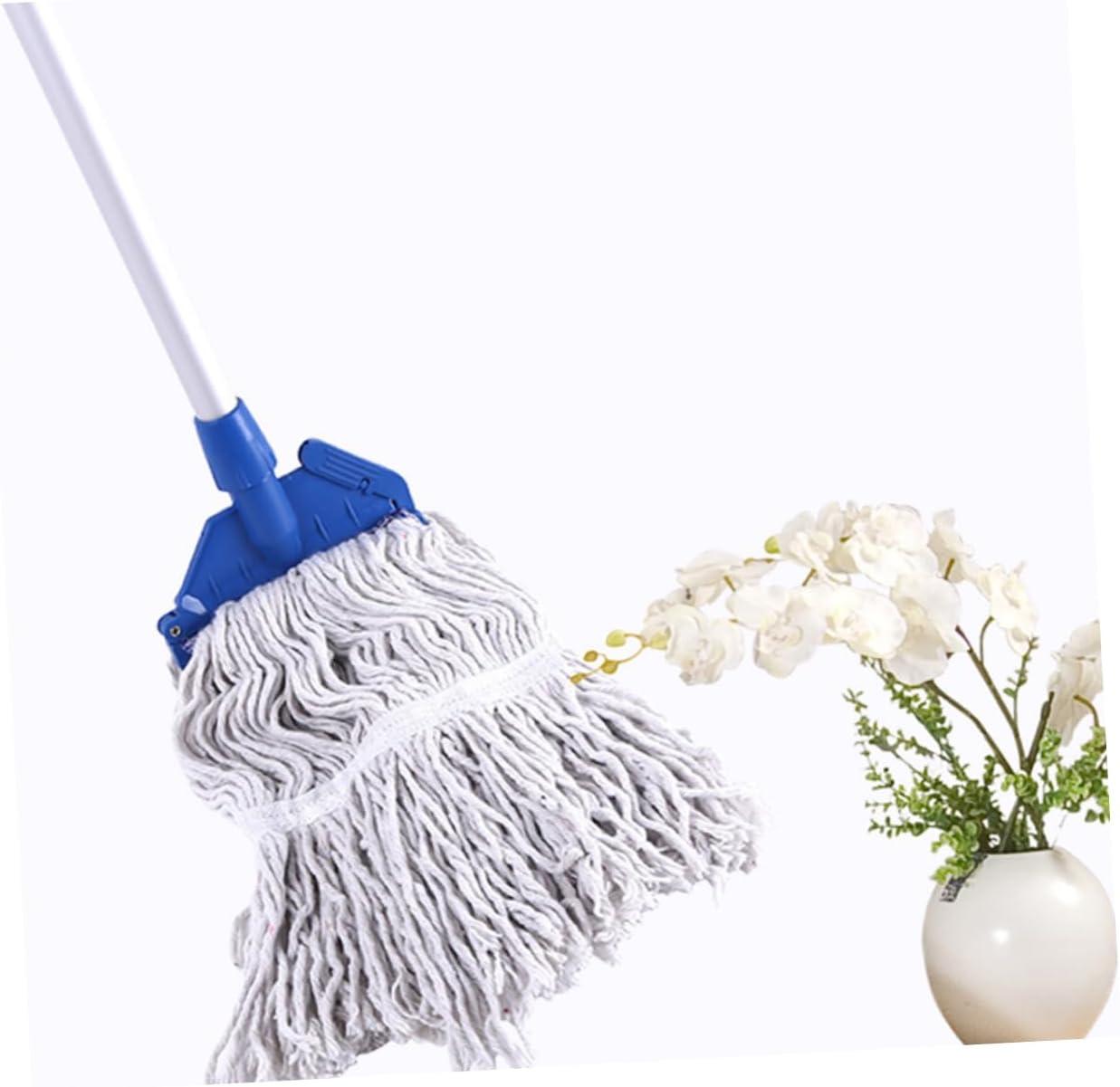 PACKOVE 1Pc Cotton Mop Head Replacement for Tile Wood and Bathtub Cleaning