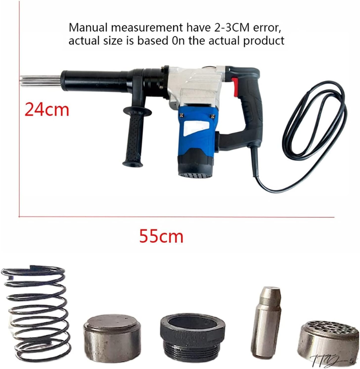 1100W Electric Needle Rust Remover for Weld Slag and Paint