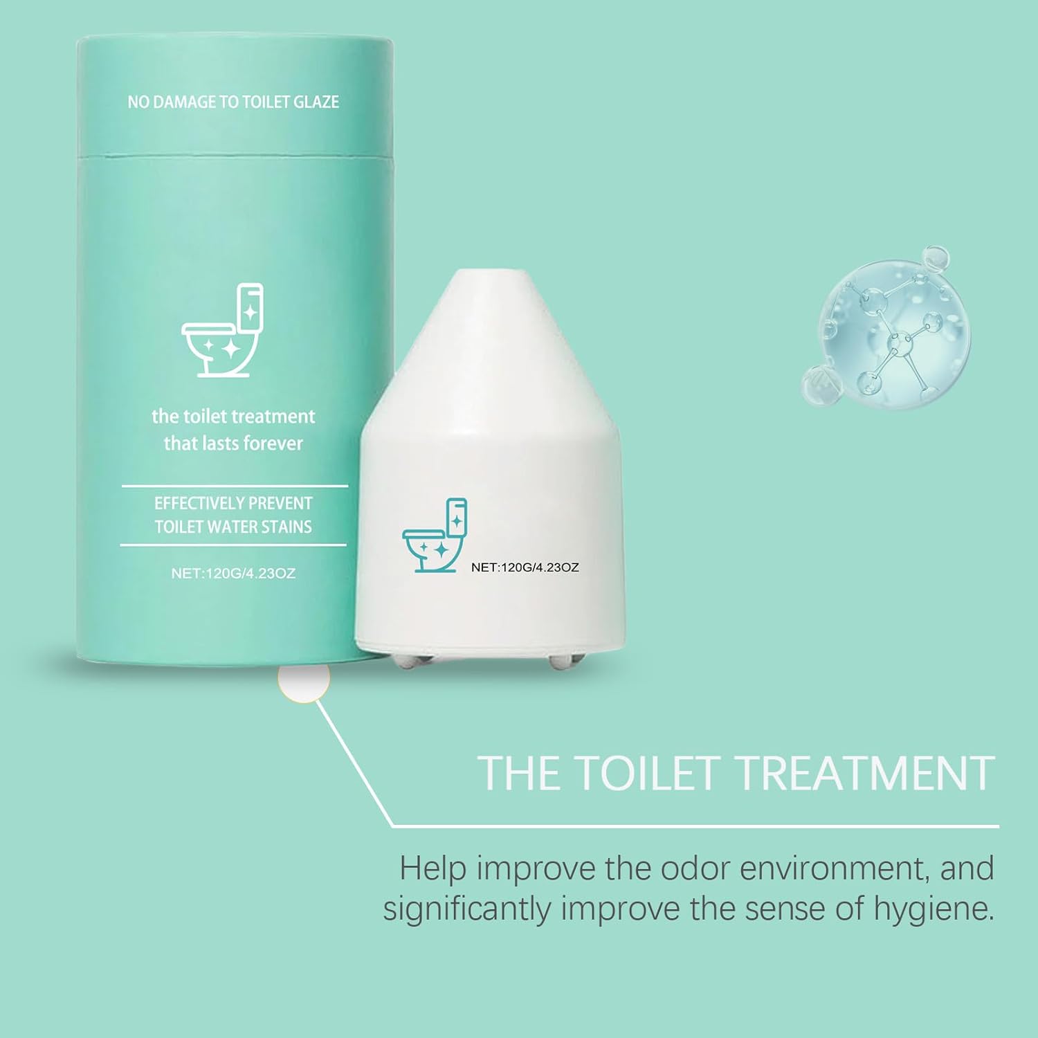Krazy Pro Toilet Cleaner Automatic Refreshing 10 Year Fresh Scent