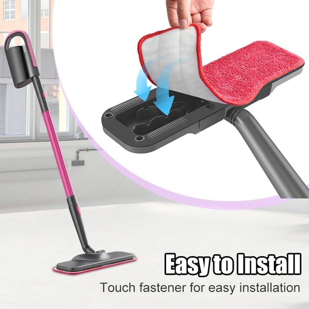 Marebm Vacuum Mop Pads 6 Pack Reusable Microfiber