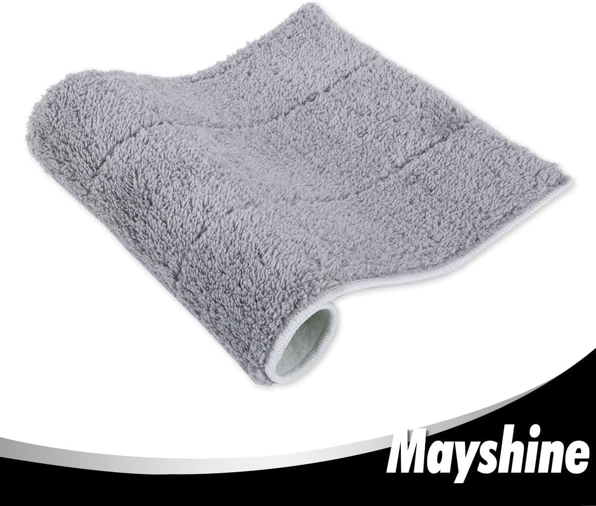 MAYSHINE 12 Pack Microfiber Head Flip Mop Refills