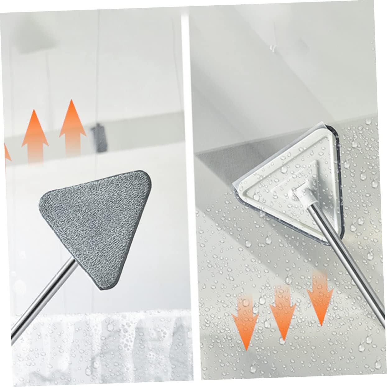 4 Sets Triangle Mop Pads Replacement Heads Minkissy