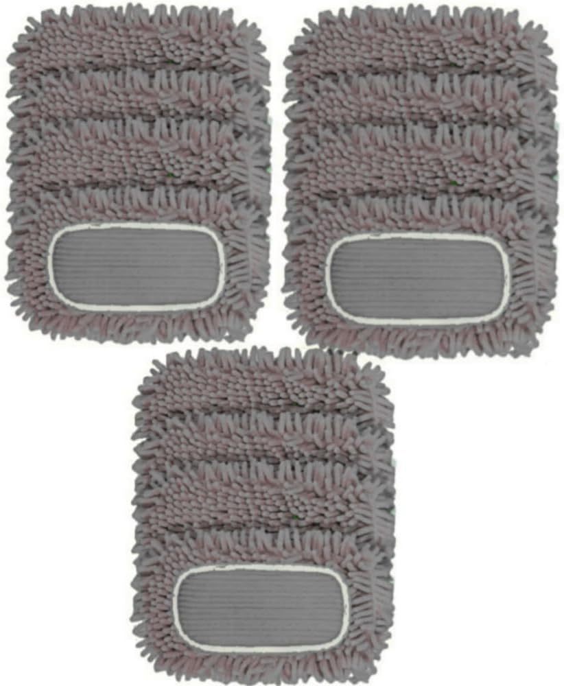 12Pcs Reusable Microfiber Mop Pads Refill Set